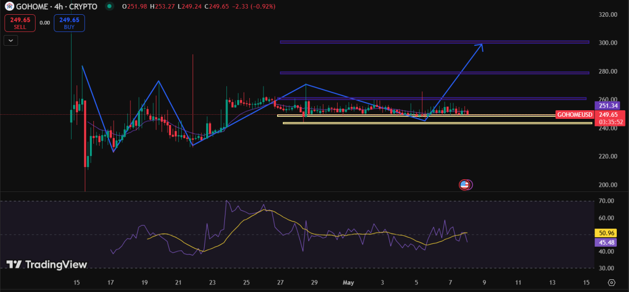 Gohome Crypto Price Prediction 